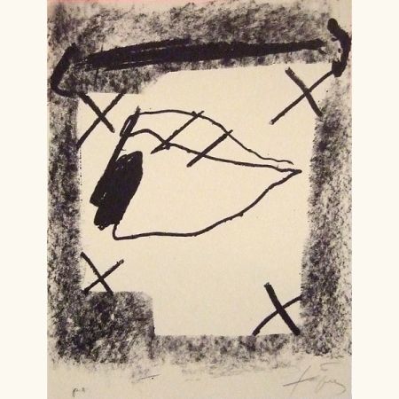 Litografía Tàpies - Sans titre 
