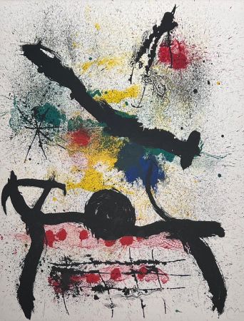 Litografía Miró - Sans titre 