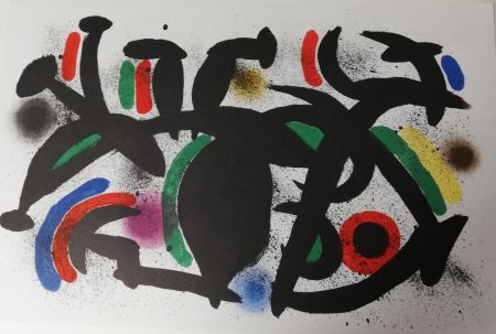 Litografía Miró - Sans titre