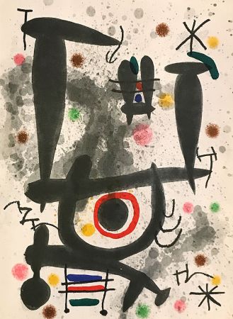 Litografía Miró - Sans titre (1971)