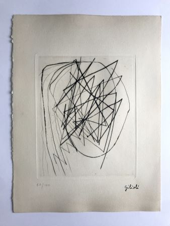 Grabado Gilioli - Sans titre (d'après un dessin de 46)