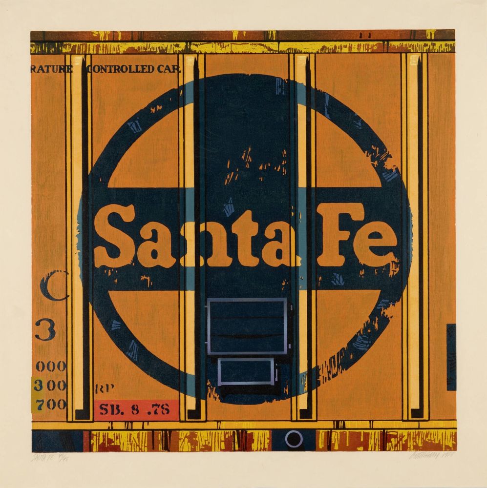 Grabado En Madera Cottingham - Santa Fe