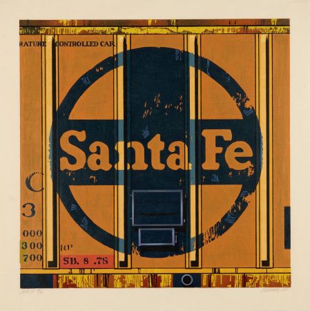 Grabado En Madera Cottingham - Santa Fe