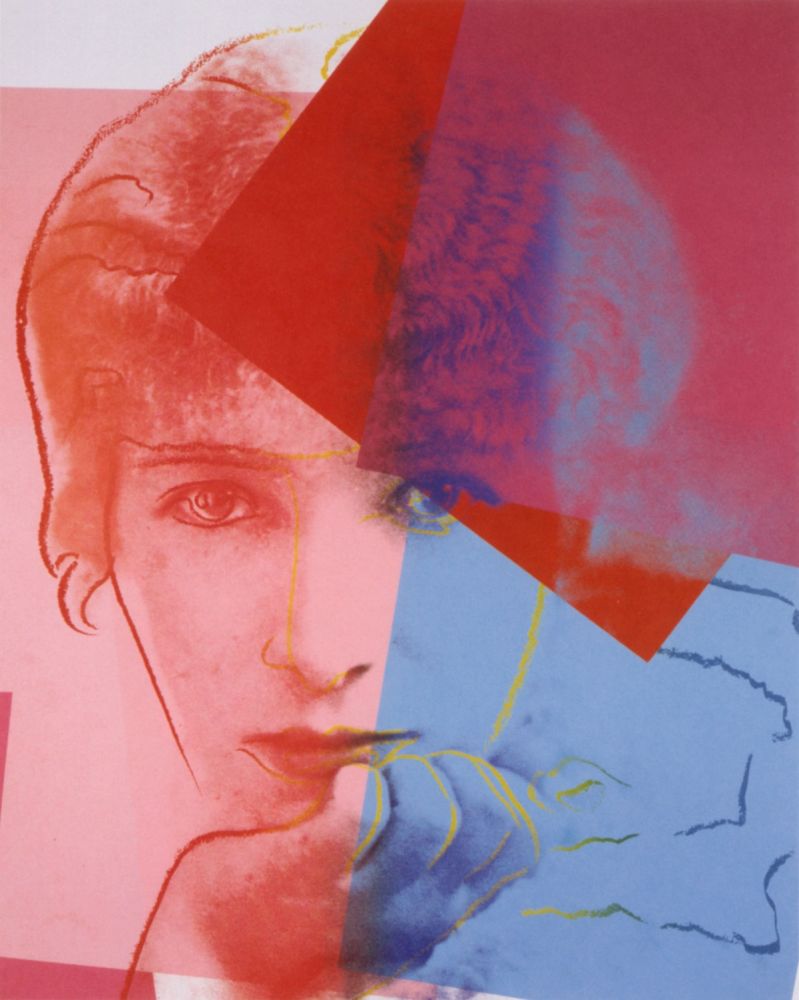 Serigrafía Warhol - Sarah Bernhardt (FS II.234) Trial Proof