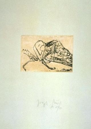 Aguafuerte Y Aguatinta Beuys - Schafsskelett