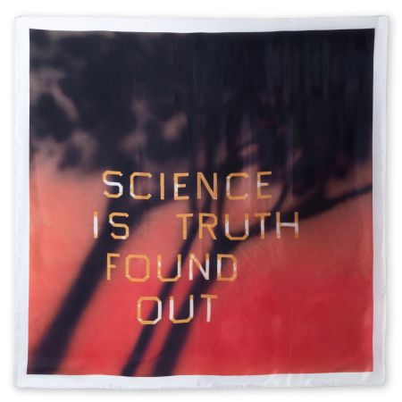 Múltiple Ruscha - Science is Truth Found Out
