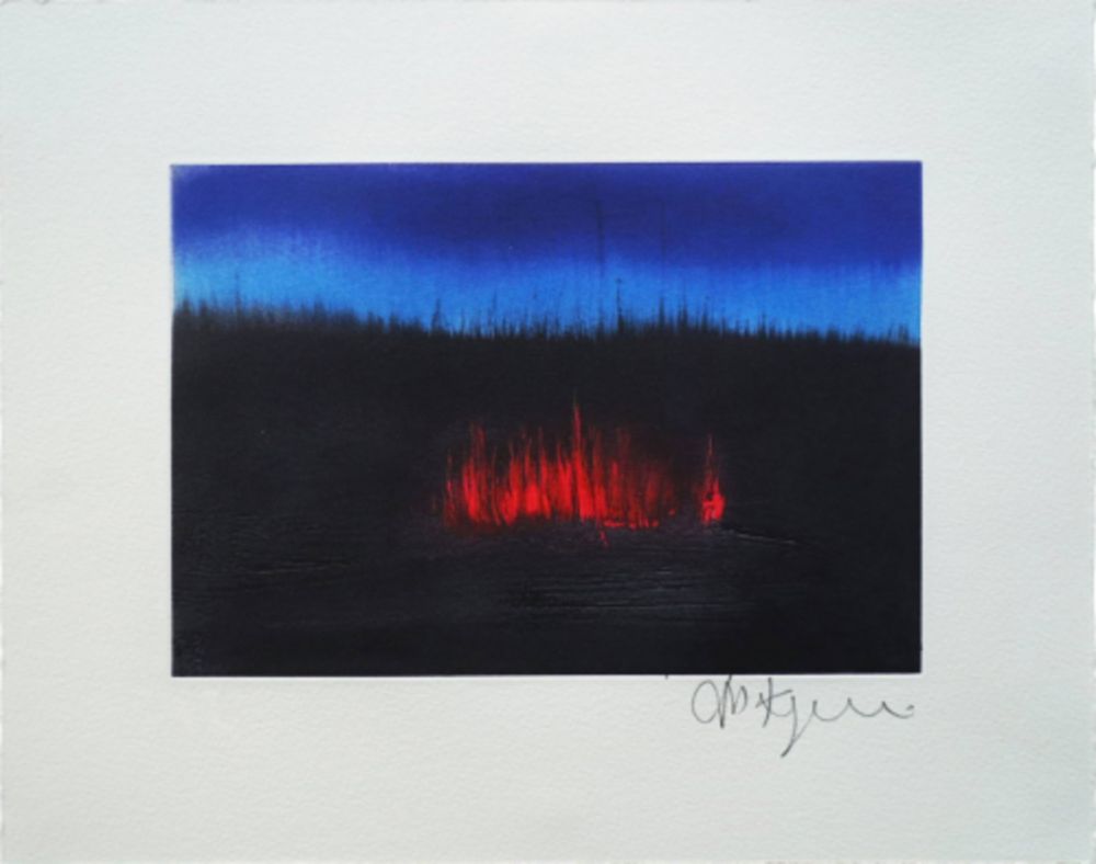 Grabado Kapoor - Scorched Earth