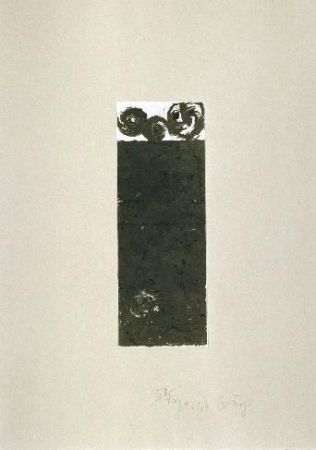 Litografía Beuys - Scrolls