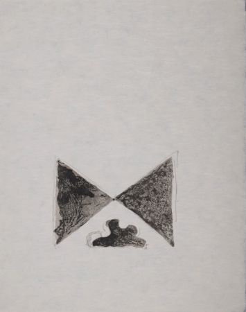 Litografía Braque - Scrute tes paupières, 1963