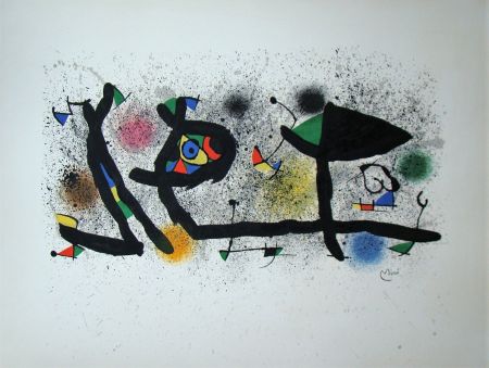 Litografía Miró - Sculptures