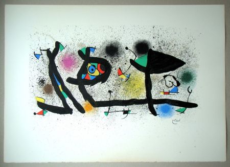 Litografía Miró - Sculptures