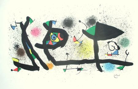 Litografía Miró - Sculptures