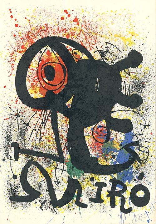 Litografía Miró - Sculptures et céramiques