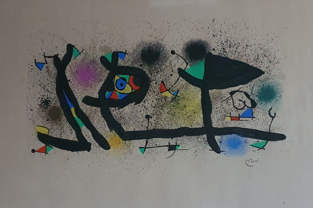 Litografía Miró - Sculptures (III)