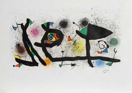 Litografía Miró - Sculptures (M. 950)