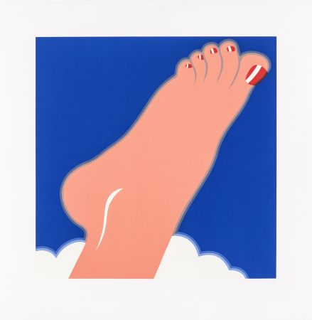 Serigrafía Wesselmann - Seascape (Foot)