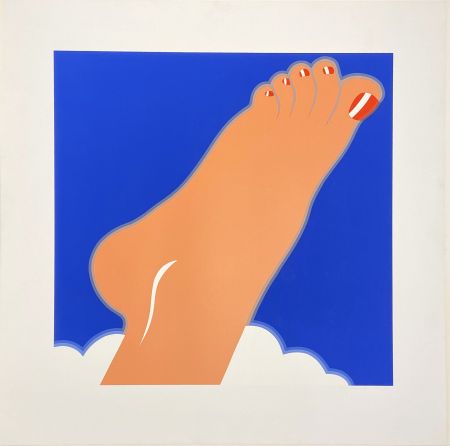 Serigrafía Wesselmann - Seascape (foot)