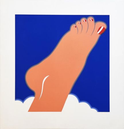 Serigrafía Wesselmann - Seascape (Foot)