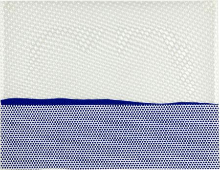 Serigrafía Lichtenstein - Seascape. No 1. 