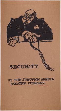 Serigrafía Kentridge - Security