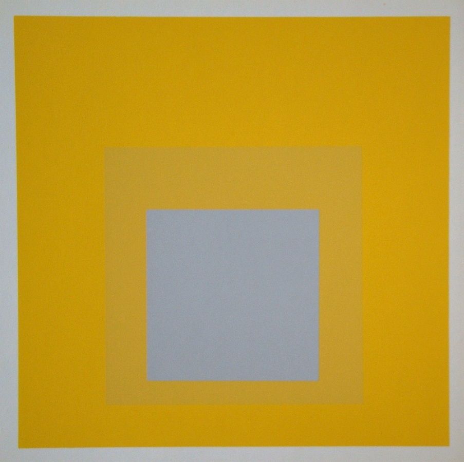 Serigrafía Albers - Selected, 1959