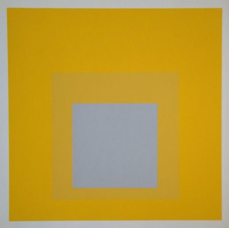 Serigrafía Albers - Selected, 1959