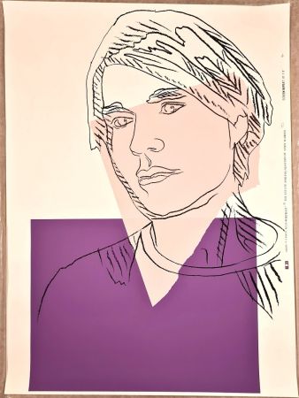 Serigrafía Warhol - Self-Portrait