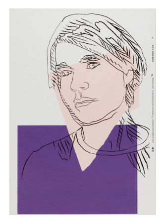 Serigrafía Warhol - Self-Portrait