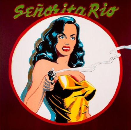 Litografía Ramos - Senorita Rio