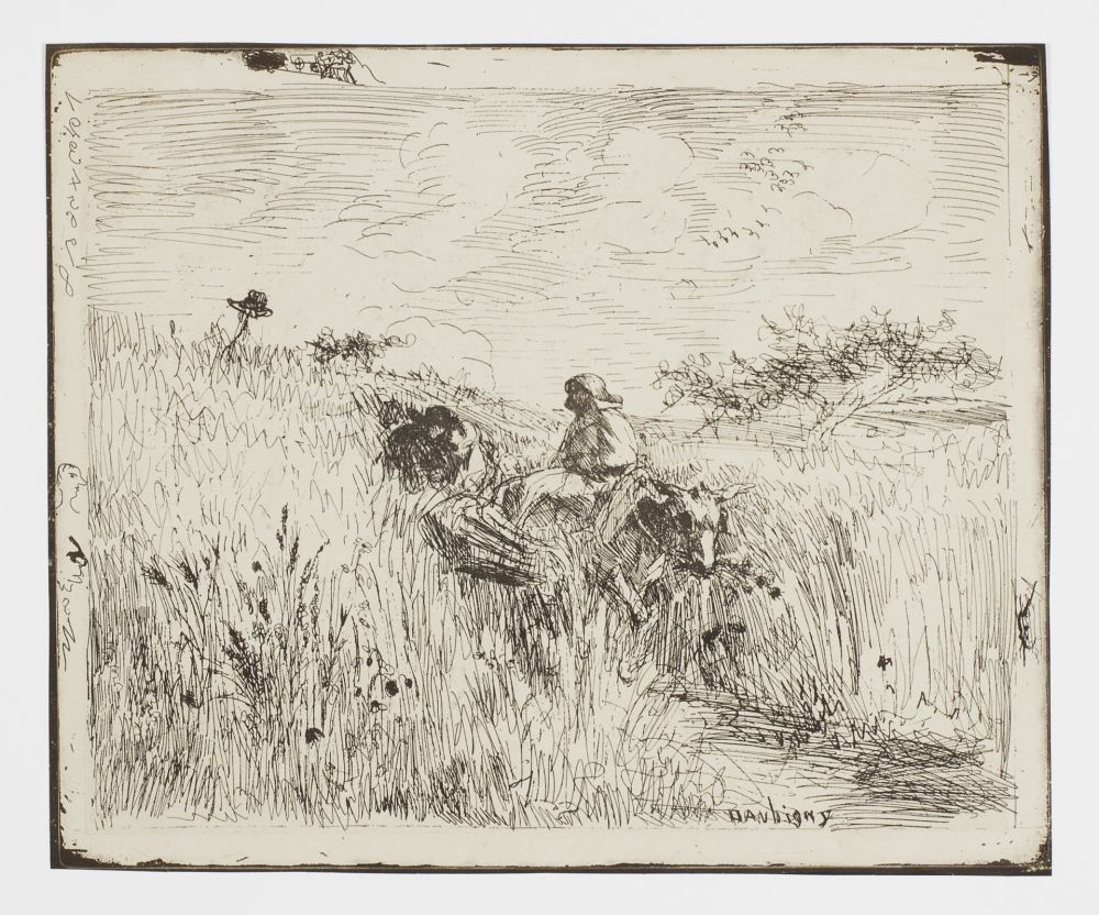 Sin Técnico Daubigny - Sentier dans les Blés (The Path in the Wheatfield)