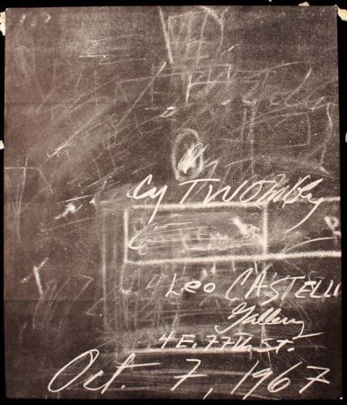 Cartel Twombly - SENZA TITOLO