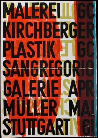 Cartel Malerei Et Kirchberger Plastik - SENZA TITOLO