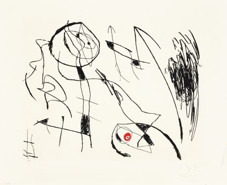 Aguafuerte Miró - Serie Mallorca I