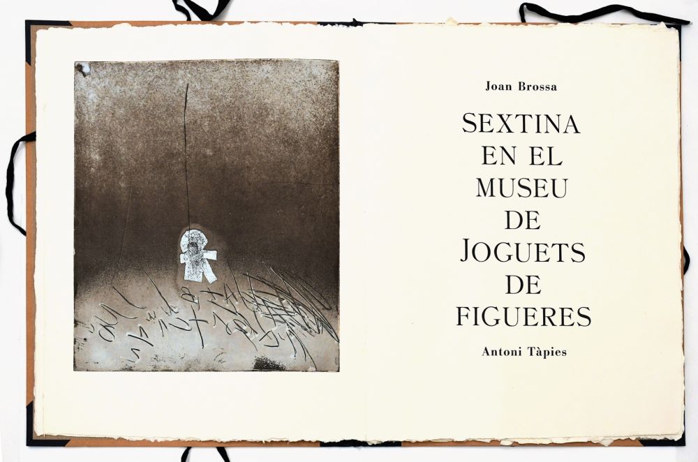 Aguafuerte Tàpies - Sextina en el Museu de Joguets de Figueres