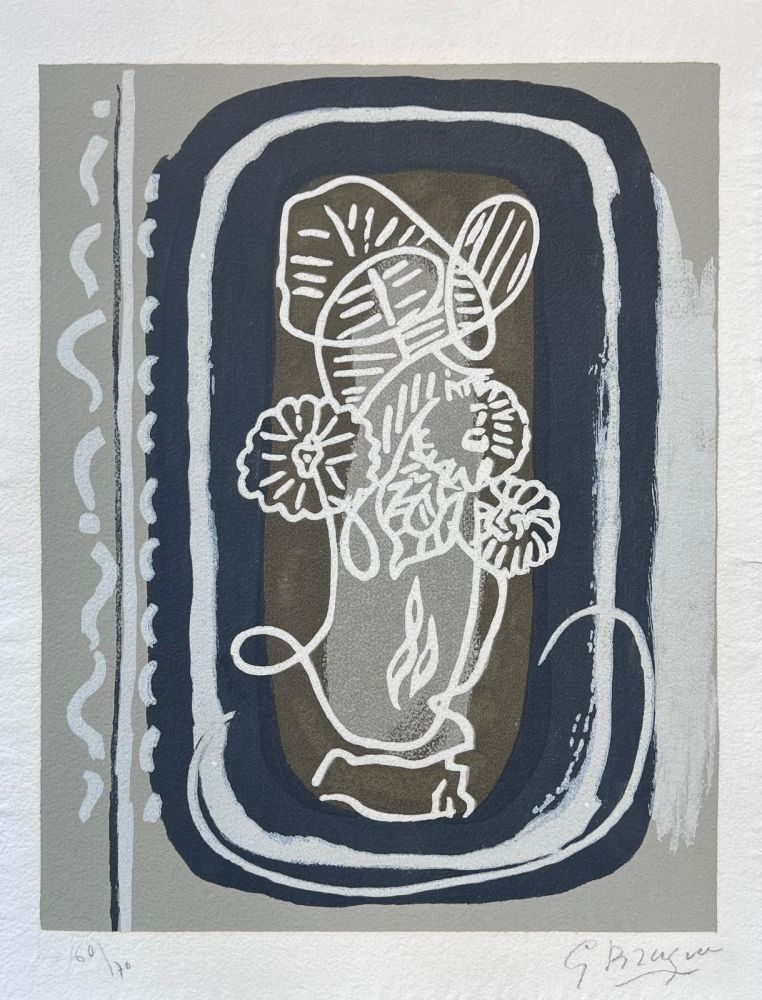 Grabado En Madera Braque - Si je mourais là-bas 
