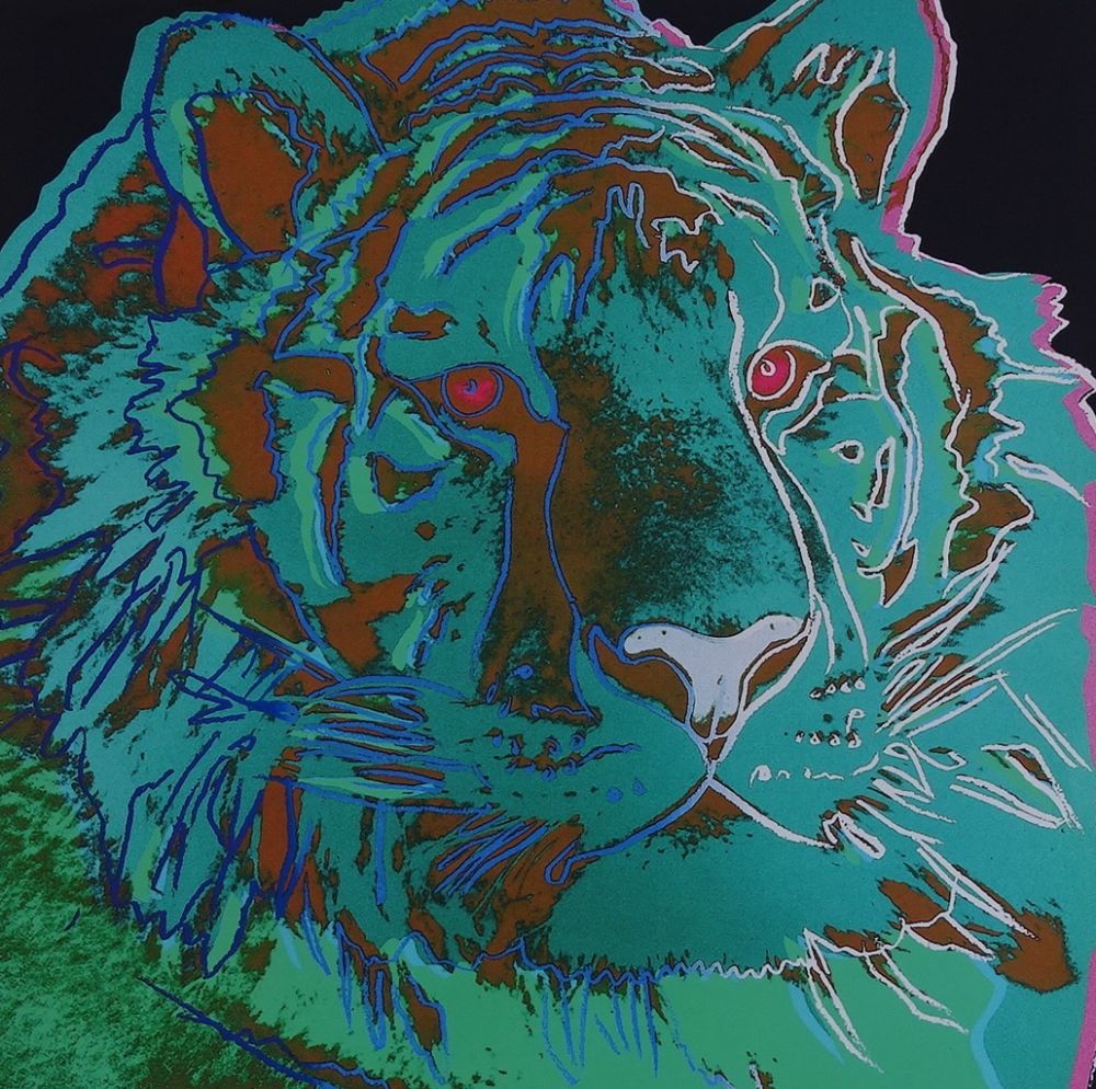 Serigrafía Warhol - Siberian Tiger