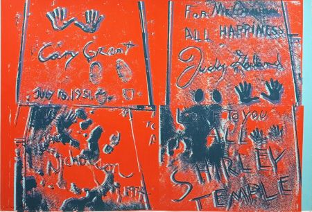 Serigrafía Warhol - Sidewalk, II.304 from Eight by Eight to Celebrate the Temporary Contemporary portfolio
