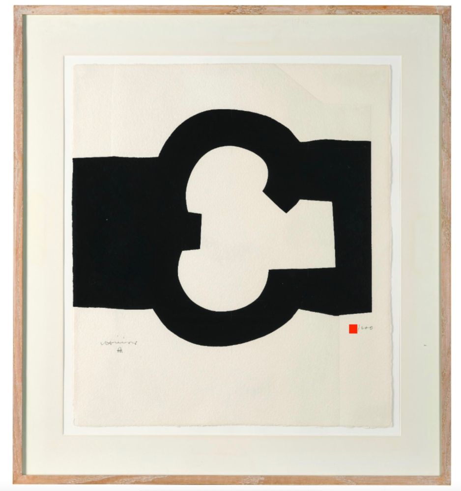 Serigrafía Chillida - Sin titulo