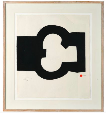 Serigrafía Chillida - Sin titulo