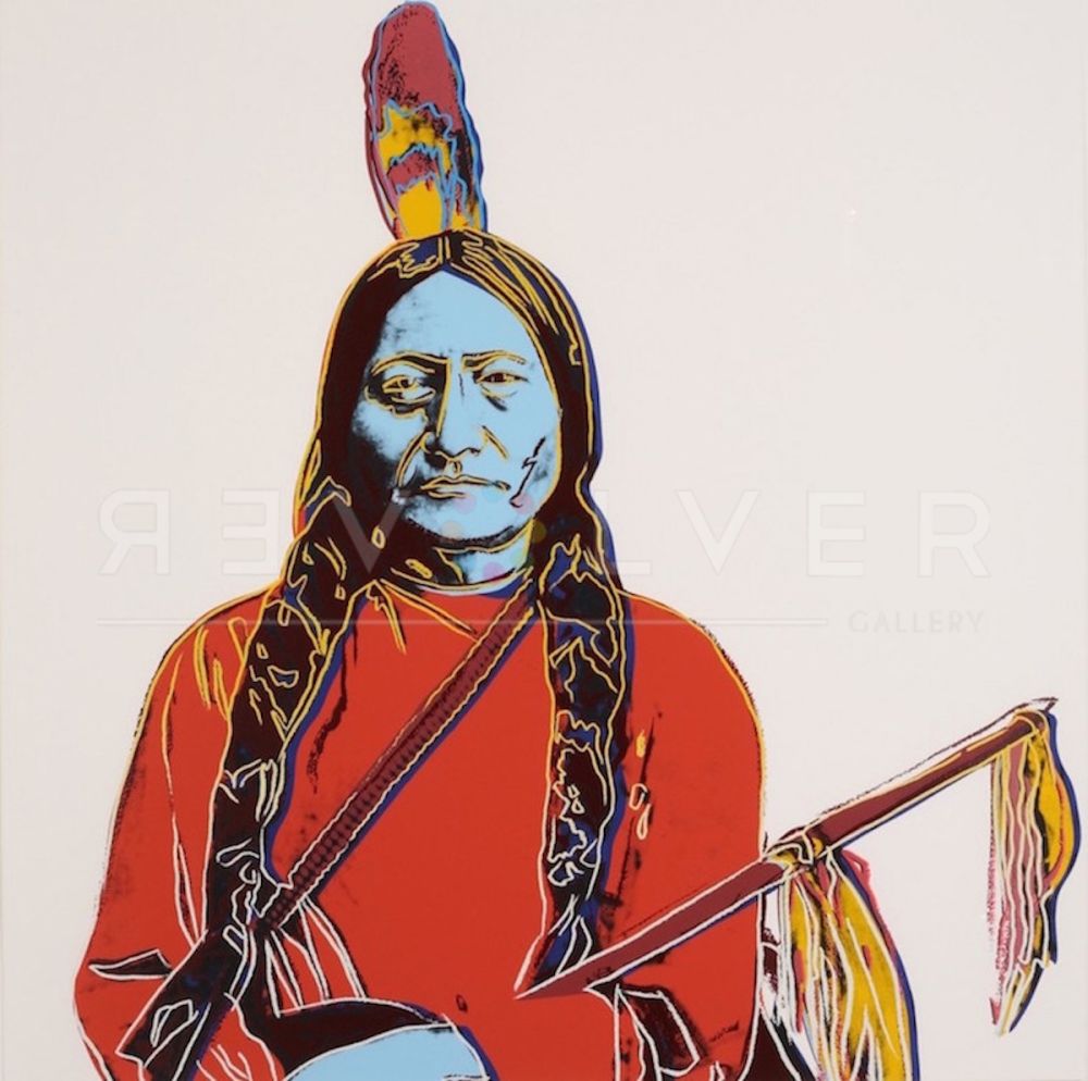 Serigrafía Warhol - Sitting Bull (FS IIA.70)