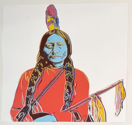 Serigrafía Warhol - Sitting Bull (FS IIA.70)