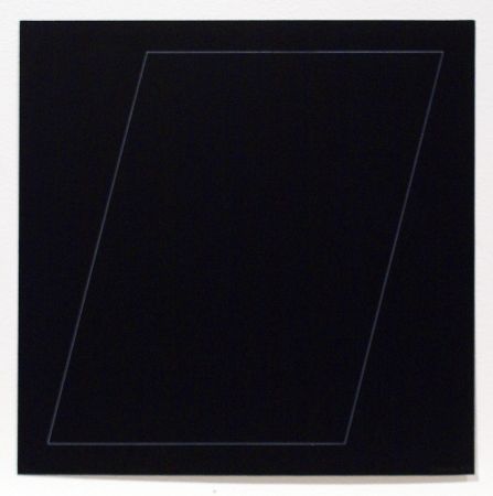 Aguafuerte Y Aguatinta Lewitt - Six Geometric Figures - Trapezoid