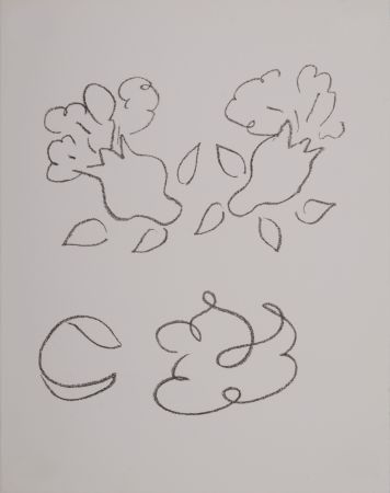 Litografía Matisse - Sketch for la religieuse portugaise, 1972