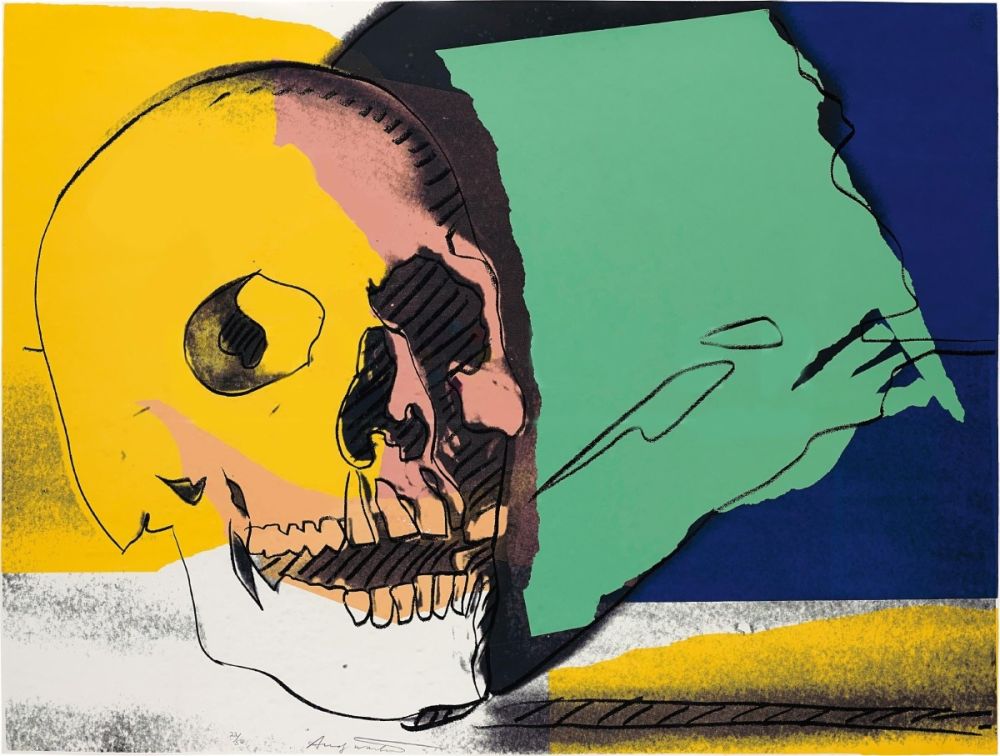 Serigrafía Warhol - Skull (FS II.158)