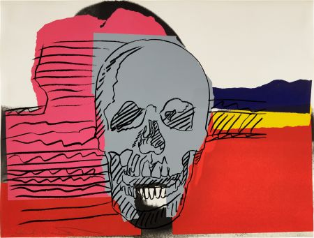 Serigrafía Warhol - Skull (FS II.159)