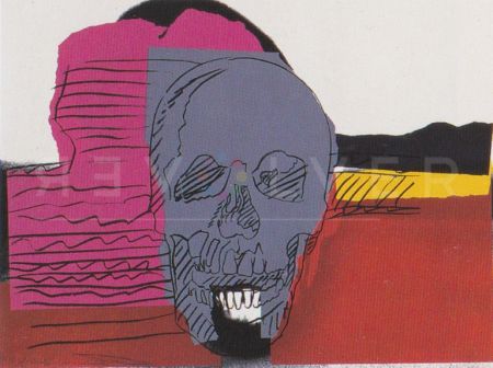 Serigrafía Warhol - Skull (FS II.159)