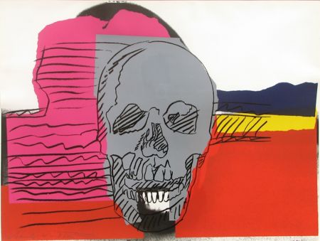 Serigrafía Warhol - Skull (FS II.159)