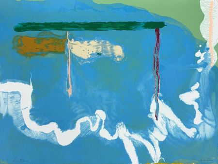 Serigrafía Frankenthaler - Skywriting