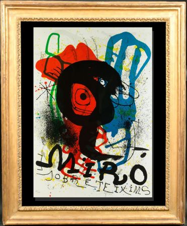 Litografía Miró - Sobreteixims