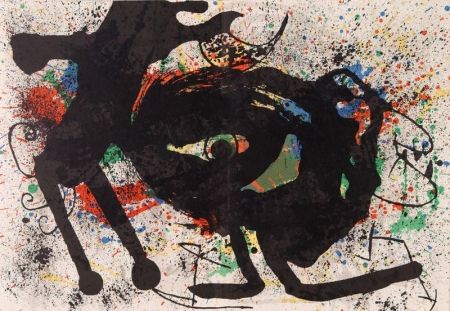 Litografía Miró - Sobreteixims